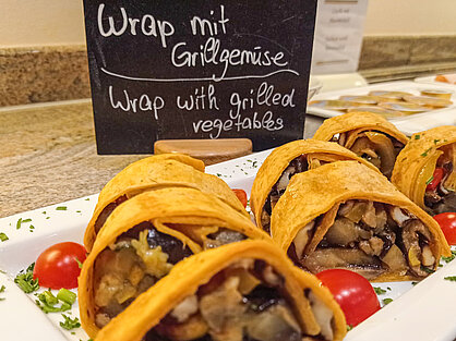 Wrap mit Grillgemüse Wrap mit Grillgemüse