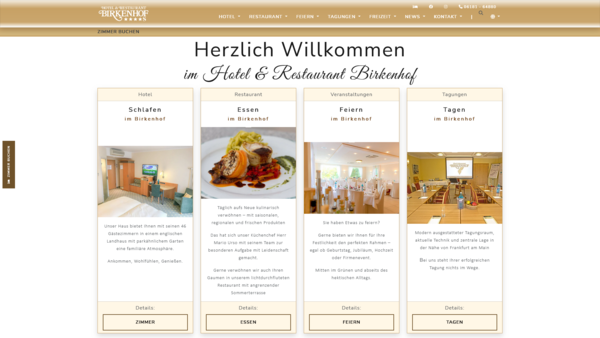 Screenshot neue Website 2022 Hotel Birkenhof Screenshot neue Website 2022 Hotel Birkenhof