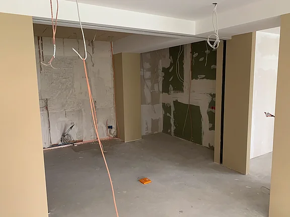 Fertiger Estrich im Buffetbereich 08.04.2024