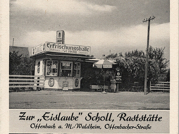 Eislaube und Kiosk Scholl in Mühlheim Eislaube und Kiosk Scholl in Mühlheim