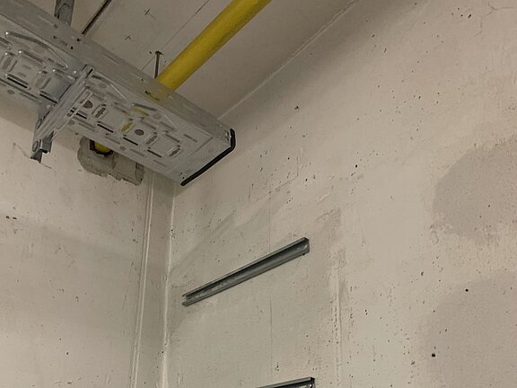 Kernbohrung ohne Verkabelung Kernbohrung ohne Verkabelung